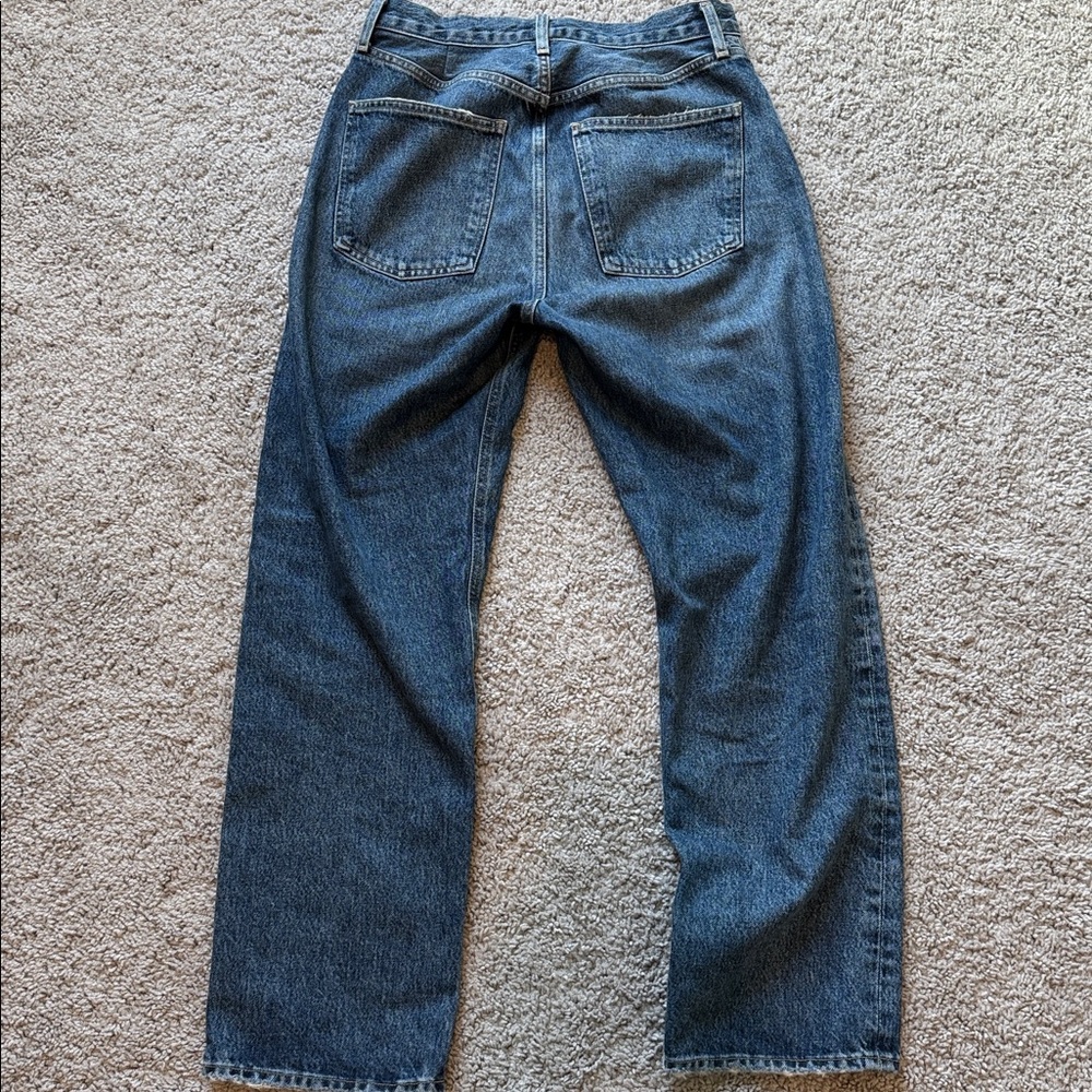 Agolde 90s Denim Straight Leg Jeans Organic Cotton 28 - Picture 4 of 5